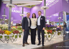 The team of Biancheri Creazioni, ranunculus breeders from Italy.